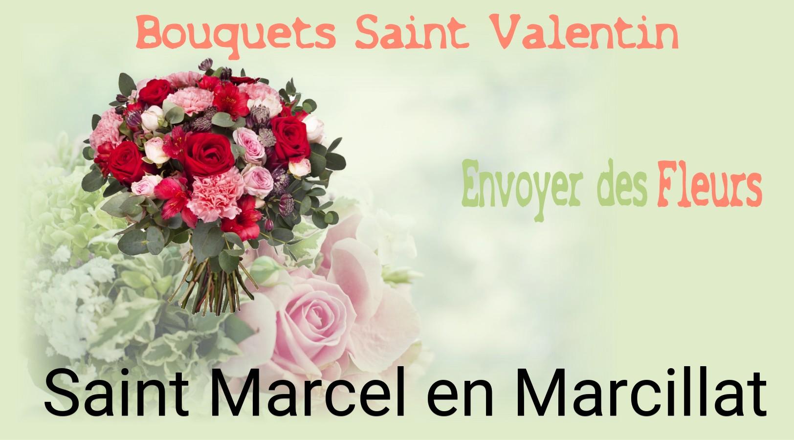 Roses de Saint-Valentin livrées à Saint-Marcel-en-Marcillat